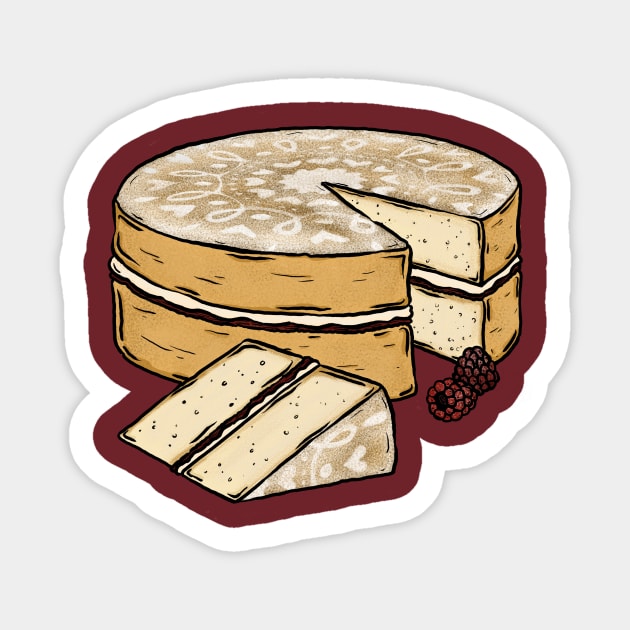 Victoria Sponge Sticker by BCGotschall